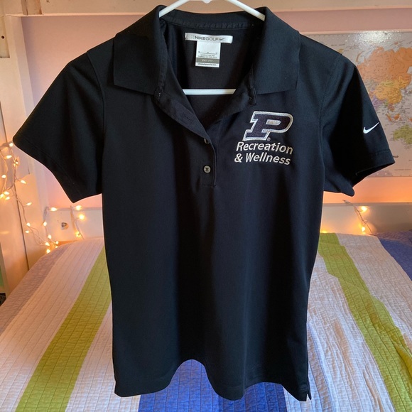 purdue nike polo